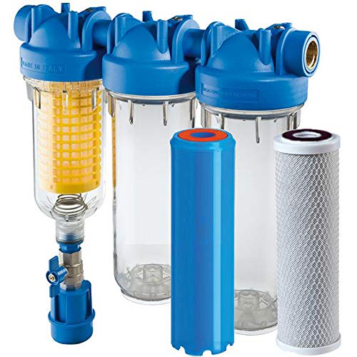HYDRA Ironmaster 1” Set Eisenfilter Brunnenwasserfilter Hauswasserfilter Chlor