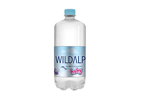 Babywasser WILDALP natürliches Quellwasser natriumarm, streng kontrolliert, pur oder zur Nahrungszubereitung ohne Abkochen (12 x 1 Liter)