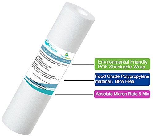 6x AquaHouse Partikelfiltration – Wasserfilter für Umkehrosmose - 4