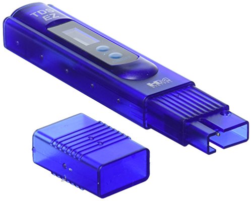 HM Digital tds-ez Wasserqualität TDS Tester, 0–9990 ppm Messbereich, Auflösung 1 ppm, -3% Anzeige Genauigkeit - 3