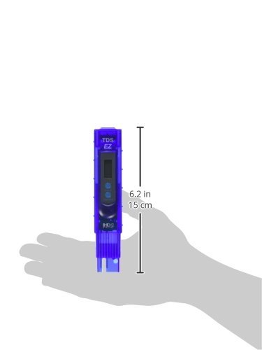 HM Digital tds-ez Wasserqualität TDS Tester, 0–9990 ppm Messbereich, Auflösung 1 ppm, -3% Anzeige Genauigkeit - 4