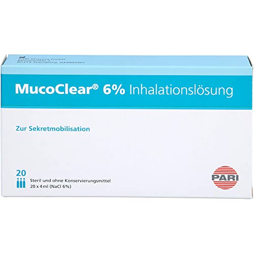 MucoClear 6% NaCl Inhalationslösung, 20 St. Ampullen