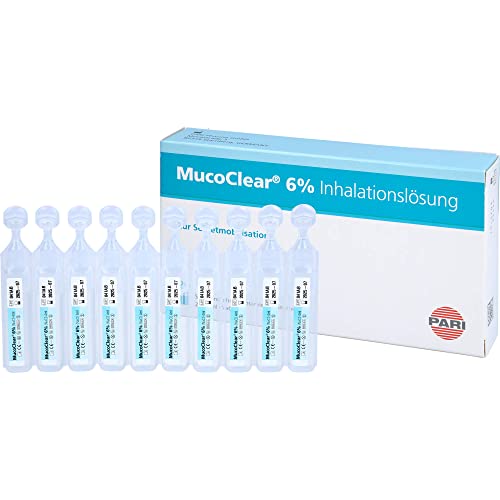 MucoClear 6% NaCl Inhalationslösung, 20 St. Ampullen - 2