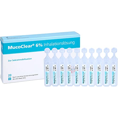 MucoClear 6% NaCl Inhalationslösung, 20 St. Ampullen - 3