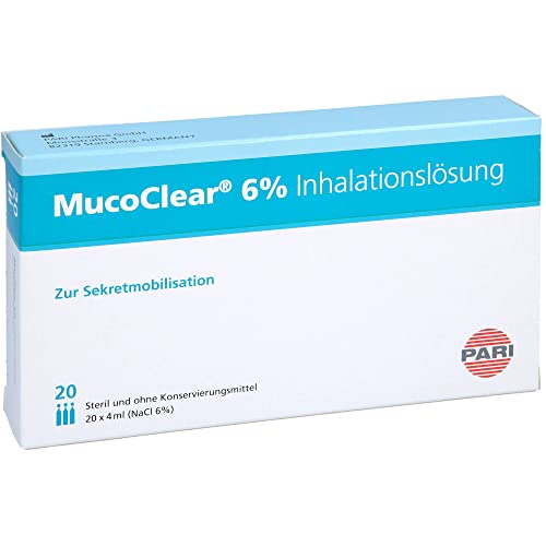 MucoClear 6% NaCl Inhalationslösung, 20 St. Ampullen - 5