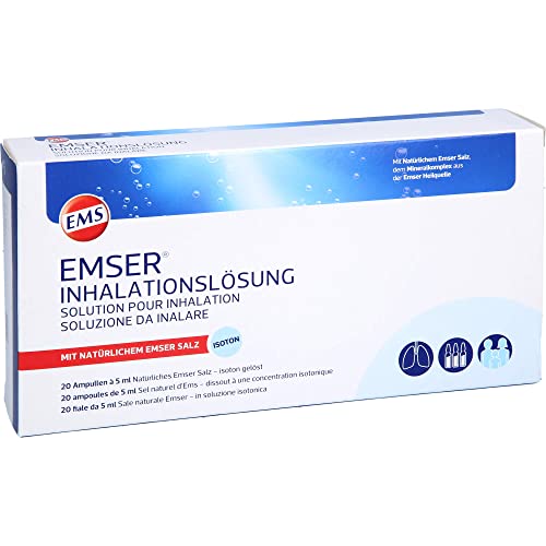 Emser Inhalationslösung, 20 St. Ampullen 5ml - 5