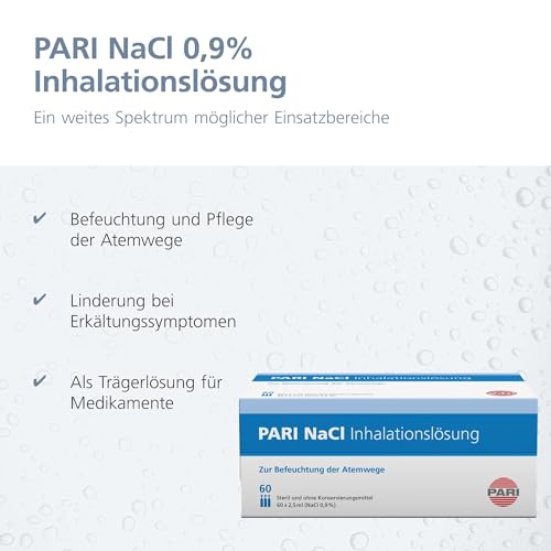 Pari NaCl Inhalationslösung 077G0003, 60 Ampullen - 4