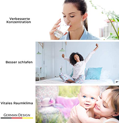 HEALANCY BIOMEDICAL Wasser Aktivierung & Belebung - 2 x Aktiv-Hexagonal Untersetzer für Trinkgläser und Wasserkaraffe. Unterstützt wirkungsvoll eine gesundheitsbewusste Lebensweise. - 6