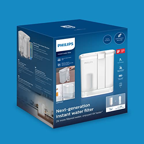 Philips Filterkaraffe Instant Water + 1 Filter im Lieferumfang enthalten, 3 l, wiederaufladbar über USB-C Port - 13