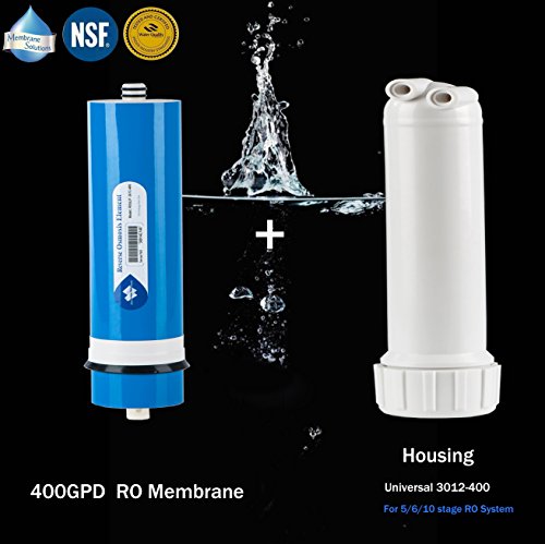 Umkehrosmose-RO-Filter 400GPD- Heimwasser-RO-Filter, Umkehrosmose, Membran Element mit Gehäuse - 2